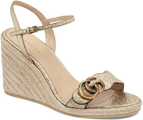 Gucci aitana wedge sandals